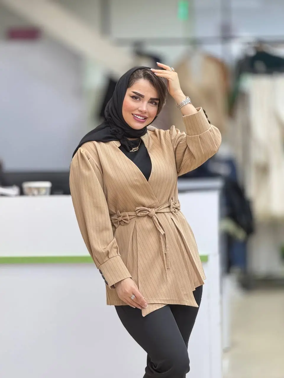 کت کمر پاپیون